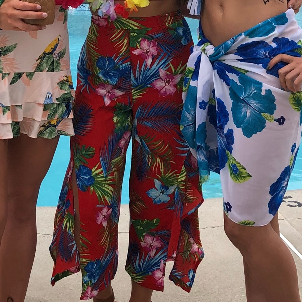 Floral pants
